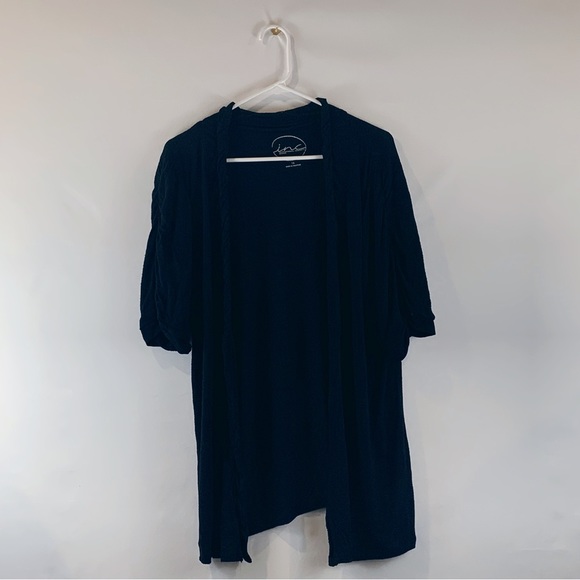 ❤️  Inc Open Front Twisted Detail Cardigan Womens 1X - Picture 1 of 7